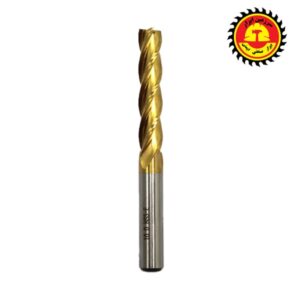 فرز الماس سرتخت چهار پر HSSE قطر 10 کارگیر 50 طول 100 میلی‌متر