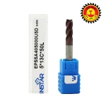 فرز انگشتی تمام الماس قطر 4 دنباله 6 چهارپر فوق بلند 60 راکول سی سختی WINSTAR تایوان 100*10*4 EPSNA404000