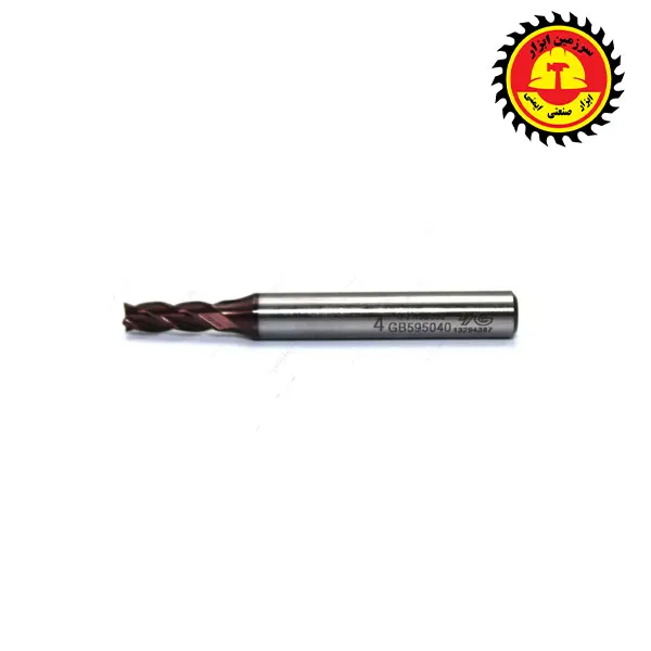 فرز انگشتی کبالت دار سرتخت YG قطر 4 طول 55