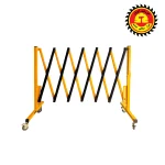 راهبند اکاردئونی چرخ دار فلزی 3 متری