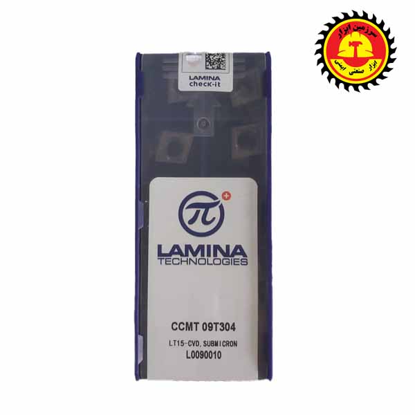 الماس تراشکاری لوزی LAMINA CCMT 09T304 الماس تراشکاری لوزی LAMINA CCMT 09T304